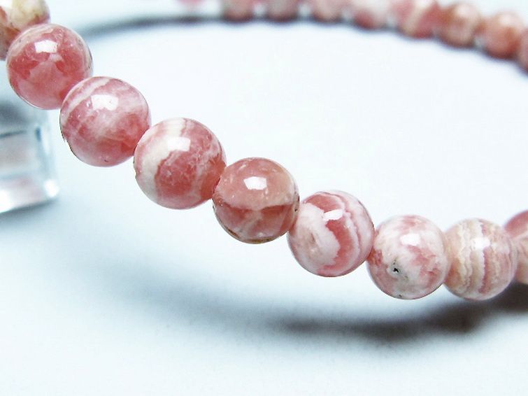 インカローズ ロードクロサイト ブレスレット 5mm [t16-15589] 3枚目