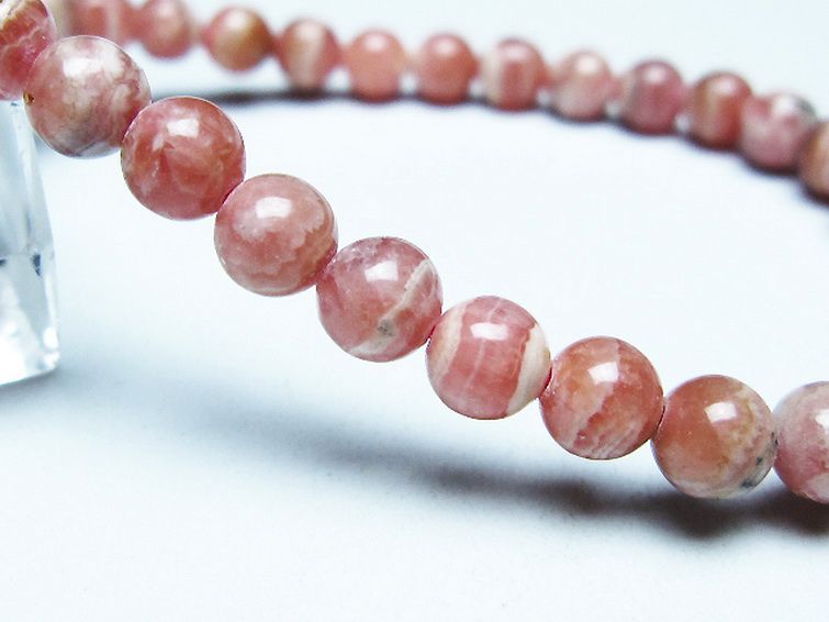 インカローズ ロードクロサイト ブレスレット 5mm [T16-15595] 3枚目