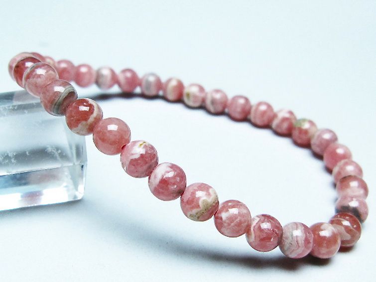 インカローズ ロードクロサイト ブレスレット 6mm [t16-15600] 1枚目