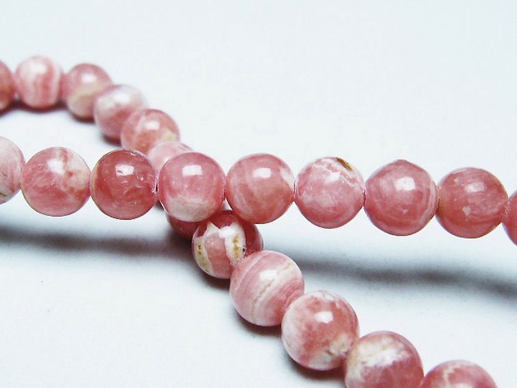 インカローズ ロードクロサイト ブレスレット 6mm [T16-15614] 2枚目