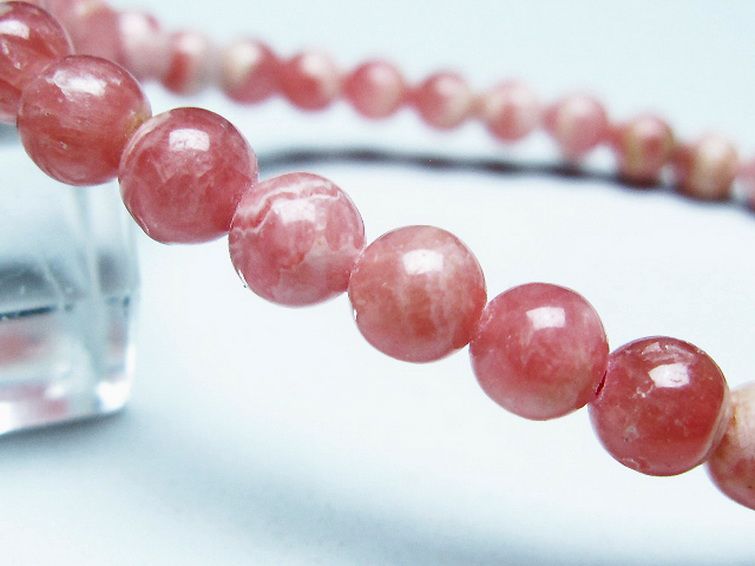 インカローズ ロードクロサイト ブレスレット 6mm [T16-15614] 3枚目