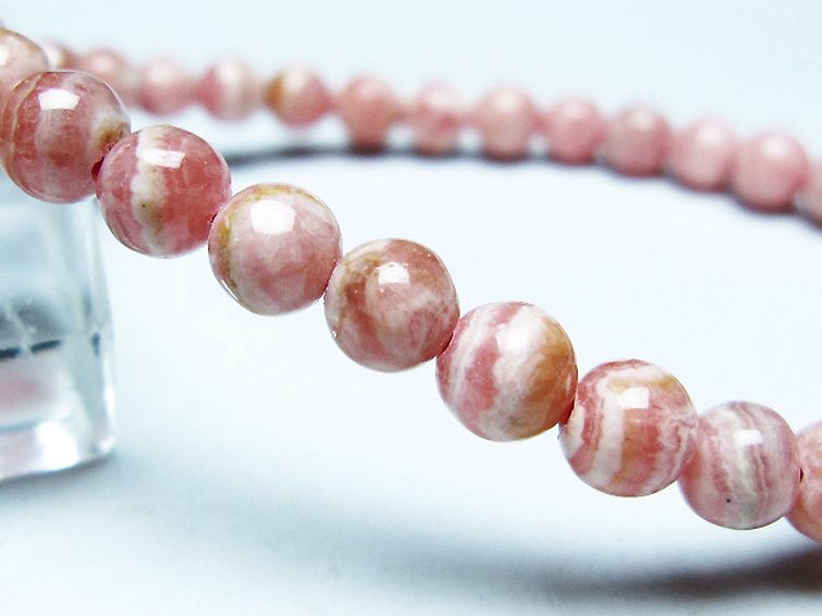 インカローズ ロードクロサイト ブレスレット 6mm [t16-15619] 3枚目