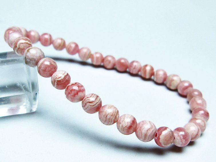 インカローズ ロードクロサイト ブレスレット 6mm [t16-15628] 1枚目