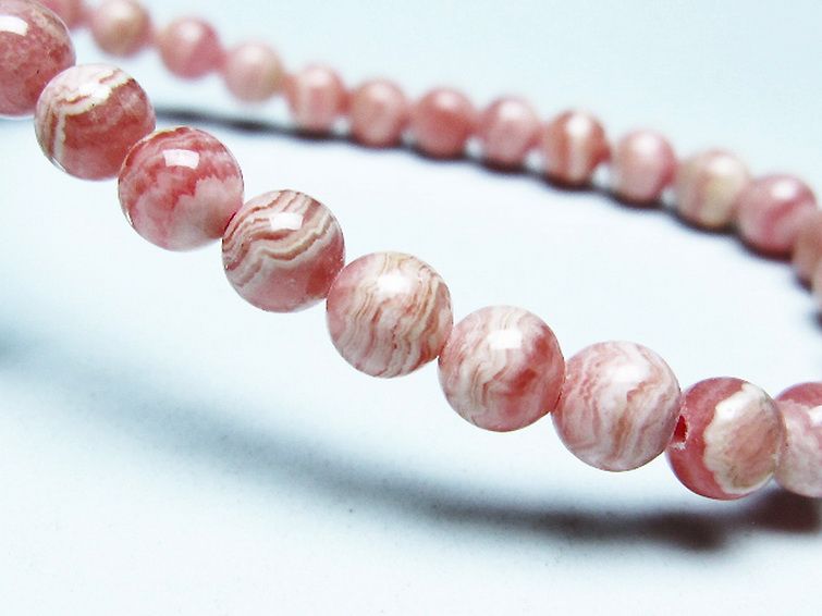 インカローズ ロードクロサイト ブレスレット 6mm [t16-15628] 3枚目