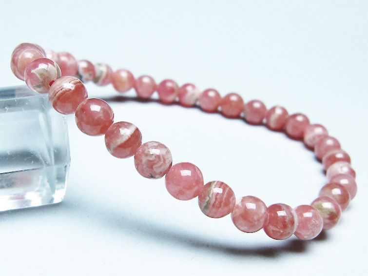 インカローズ ロードクロサイト ブレスレット 5mm [t16-15633] 1枚目