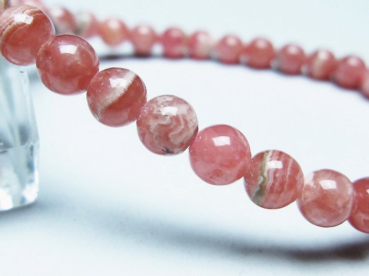 インカローズ ロードクロサイト ブレスレット 5mm [t16-15633] 3枚目