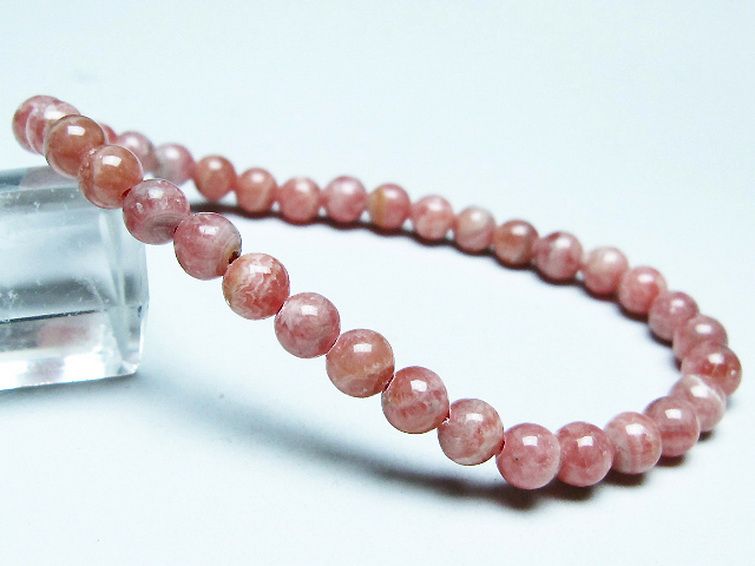 インカローズ ロードクロサイト ブレスレット 5mm [t16-15637] 1枚目