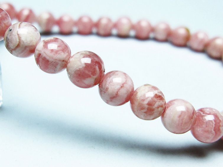 インカローズ ロードクロサイト ブレスレット 5mm [T16-15638] 3枚目