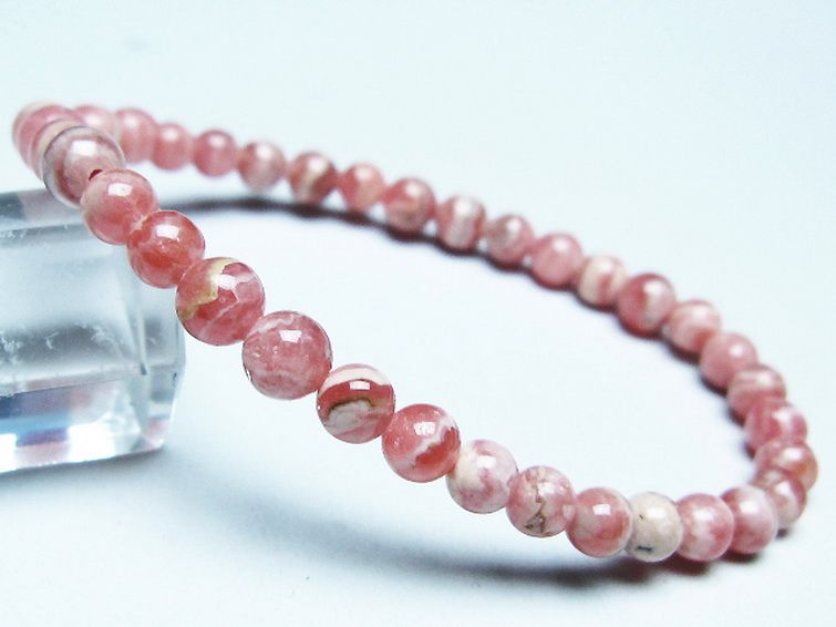 インカローズ ロードクロサイト ブレスレット 5mm [t16-15650] 1枚目