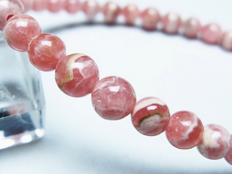 インカローズ ロードクロサイト ブレスレット 5mm [t16-15650] 3枚目