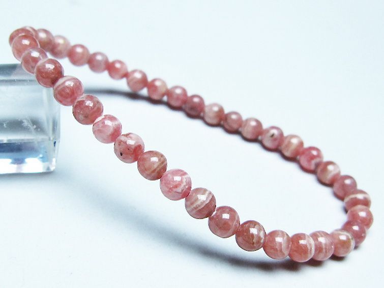 インカローズ ロードクロサイト ブレスレット 5mm [t16-15658] 1枚目