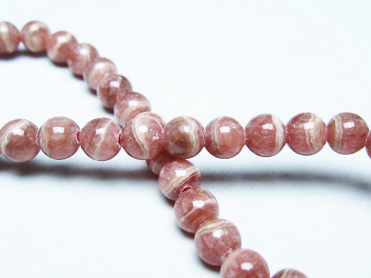 インカローズ ロードクロサイト ブレスレット 5mm [T16-15663] 2枚目