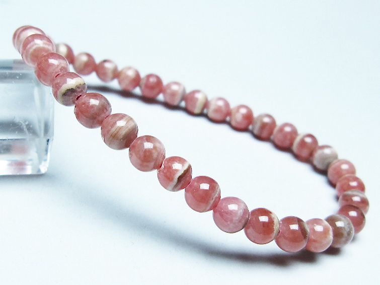 インカローズ ロードクロサイト ブレスレット 5mm [t16-15664] 1枚目