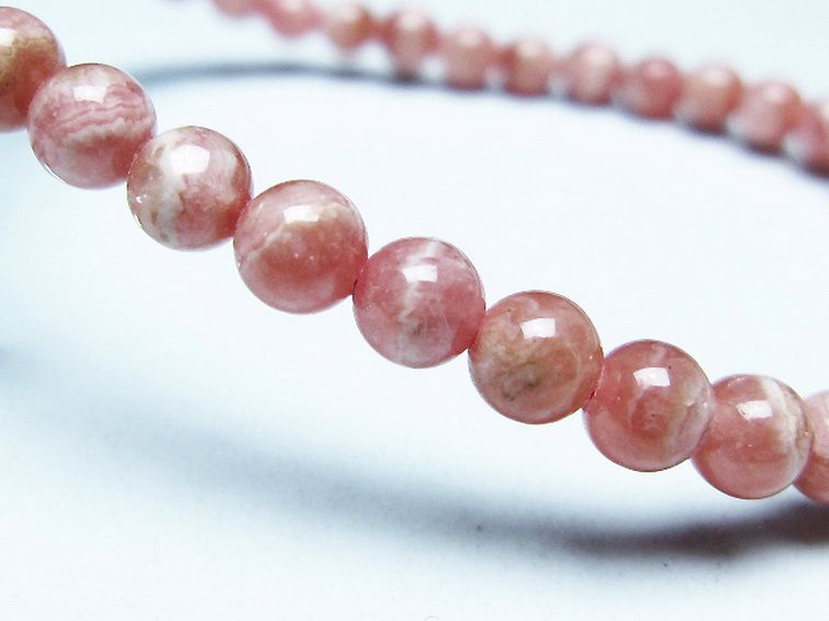 インカローズ ロードクロサイト ブレスレット 5mm [T16-15665] 3枚目