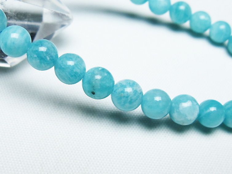 アマゾナイト ブレスレット 6mm [T161-11545] 3枚目
