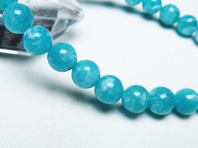アマゾナイト ブレスレット 7mm [T161-11598] 3枚目