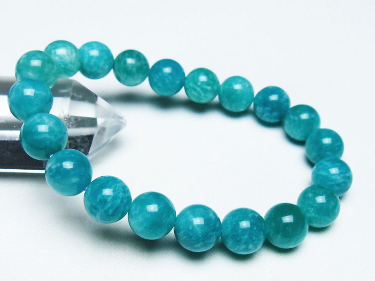 アマゾナイト ブレスレット 10mm [T161-11634] 1枚目