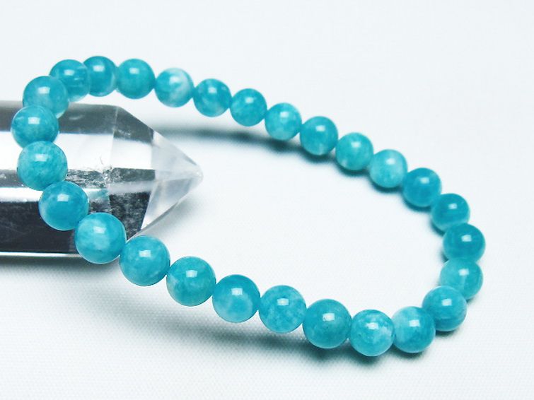 アマゾナイト ブレスレット 7mm [T161-11649] 1枚目