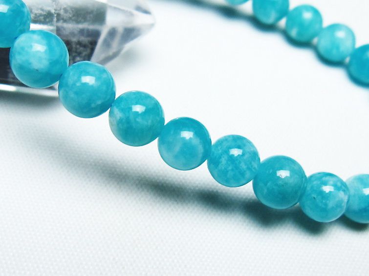 アマゾナイト ブレスレット 7mm [T161-11649] 3枚目