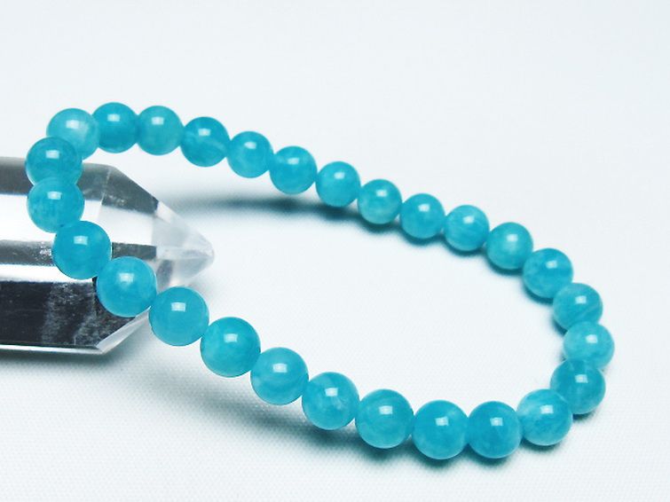 アマゾナイト ブレスレット 7mm [T161-11657] 1枚目