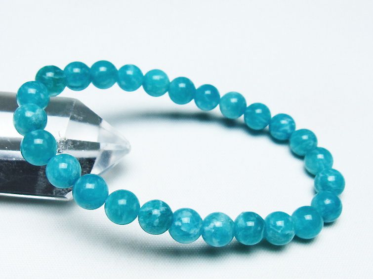 アマゾナイト ブレスレット 7mm [T161-11659] 1枚目