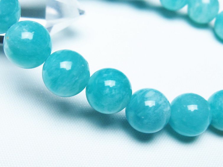 アマゾナイト ブレスレット 10mm [T161-11952] 3枚目