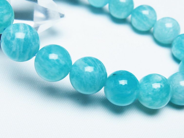 アマゾナイト ブレスレット 10mm [T161-11958] 3枚目