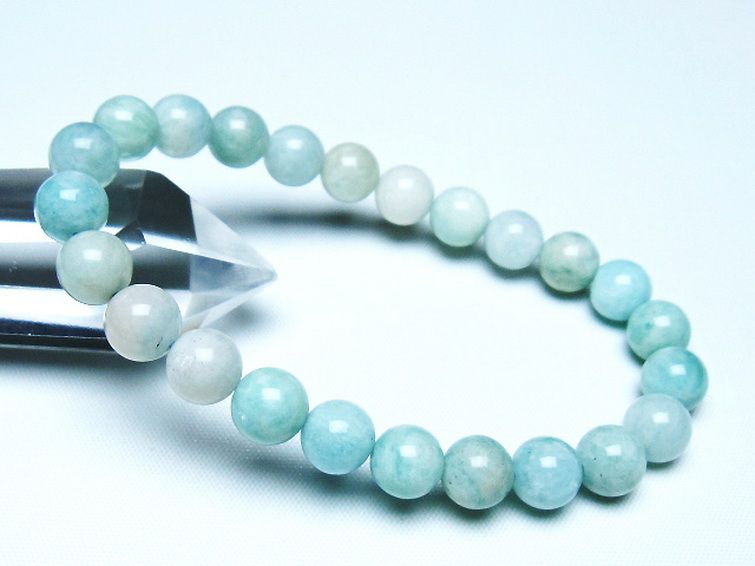 アマゾナイト ブレスレット 8mm [T161-11973] 1枚目