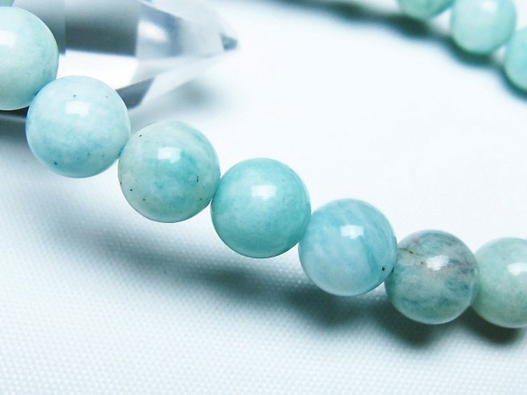 アマゾナイト ブレスレット 8mm [T161-12040] 3枚目