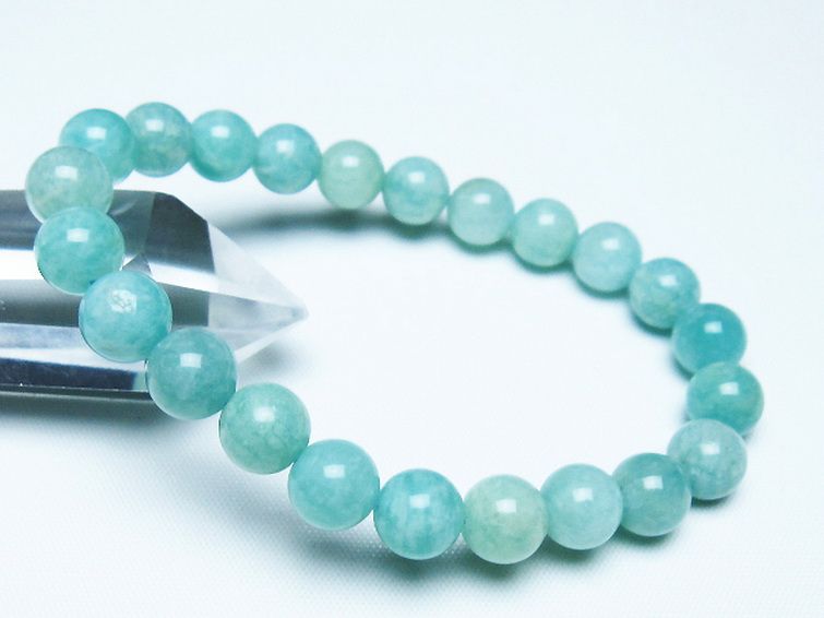 アマゾナイト ブレスレット 9mm [T161-12052] 1枚目