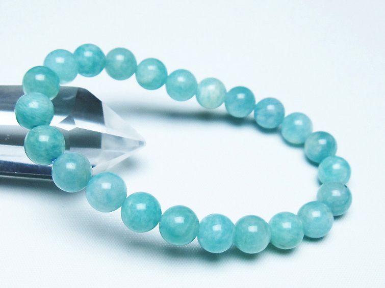 アマゾナイト ブレスレット 8mm [T161-12088] 1枚目