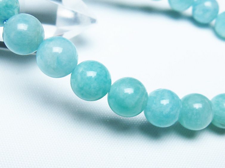 アマゾナイト ブレスレット 8mm [T161-12088] 3枚目