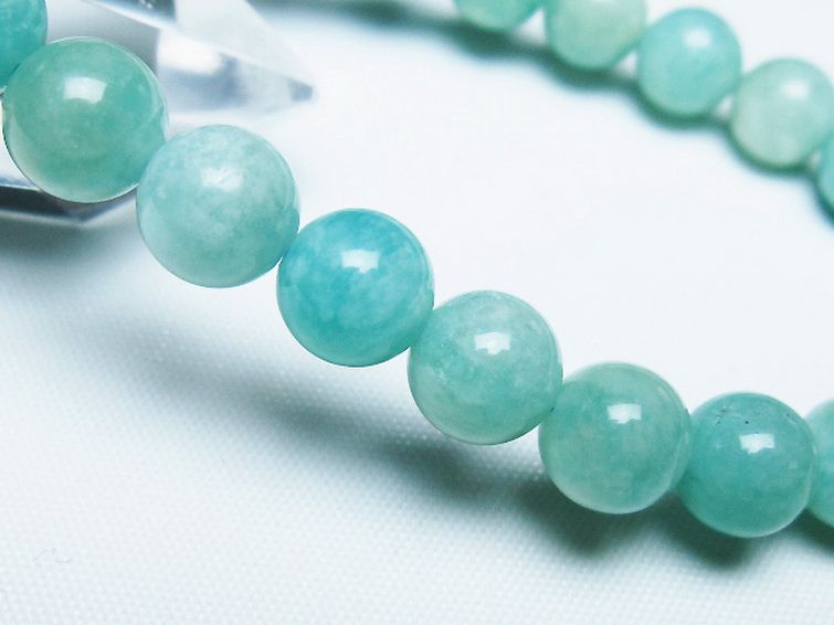 アマゾナイト ブレスレット 8mm [T161-12122] 3枚目