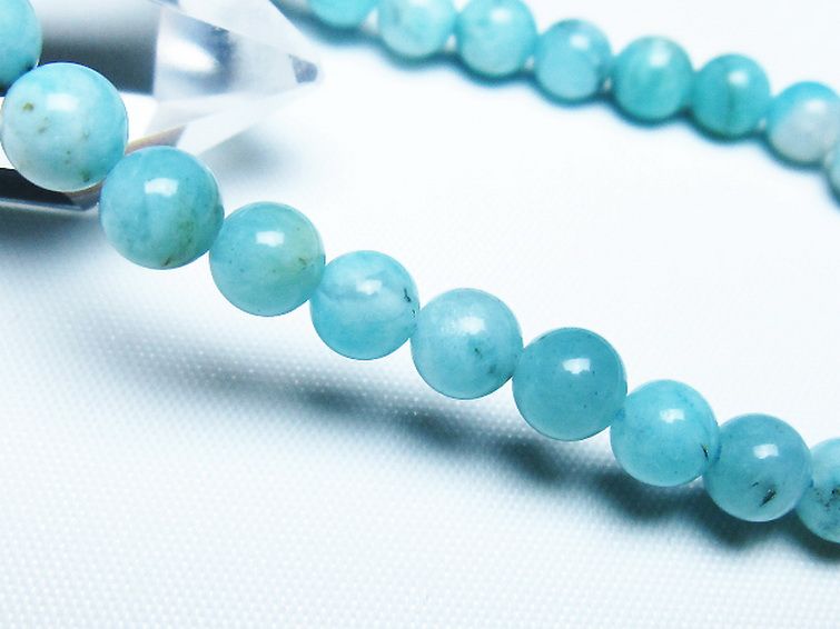 アマゾナイト ブレスレット 6mm [T161-12182] 3枚目