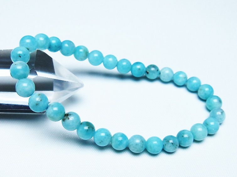 アマゾナイト ブレスレット 6mm [T161-12185] 1枚目
