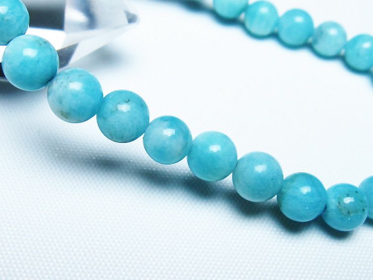アマゾナイト ブレスレット 6mm [T161-12187] 3枚目