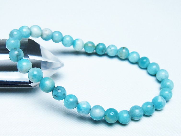 アマゾナイト ブレスレット 6mm [T161-12189] 1枚目