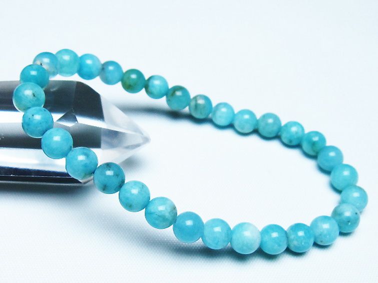 アマゾナイト ブレスレット 6mm [T161-12193] 1枚目