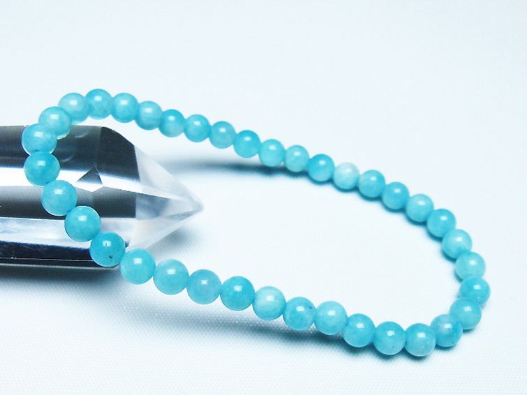 アマゾナイト ブレスレット 5mm [T161-12206] 1枚目