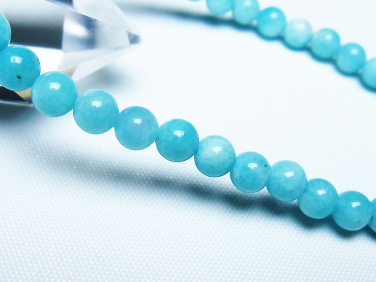アマゾナイト ブレスレット 5mm [T161-12206] 3枚目