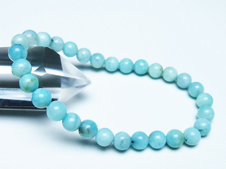 アマゾナイト ブレスレット 6mm [T161-12224] 1枚目