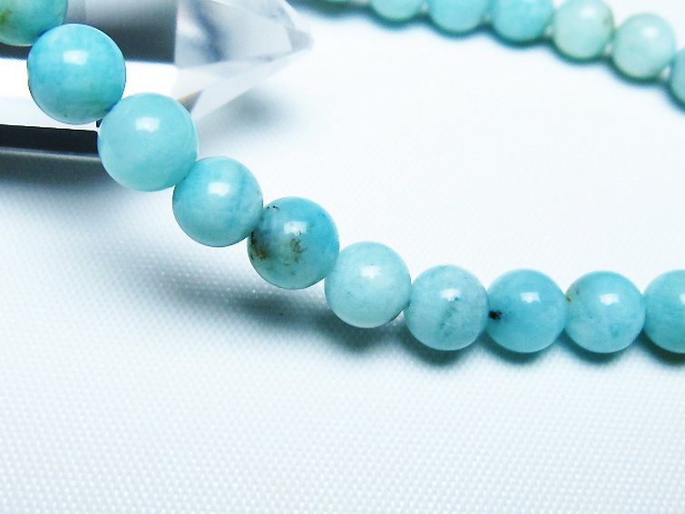 アマゾナイト ブレスレット 6mm [T161-12224] 3枚目