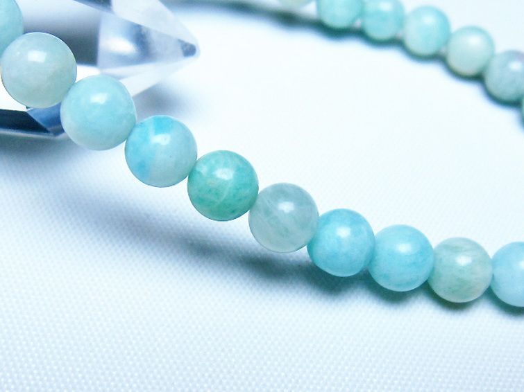 アマゾナイト ブレスレット 6mm [t161-12228] 3枚目