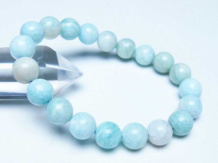 アマゾナイト ブレスレット 10mm [t161-12275] 1枚目