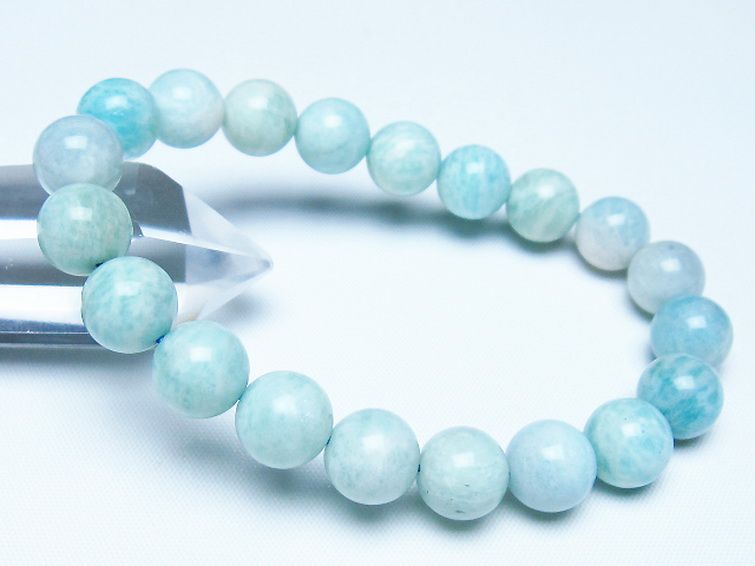 アマゾナイト ブレスレット 10mm [t161-12286] 1枚目