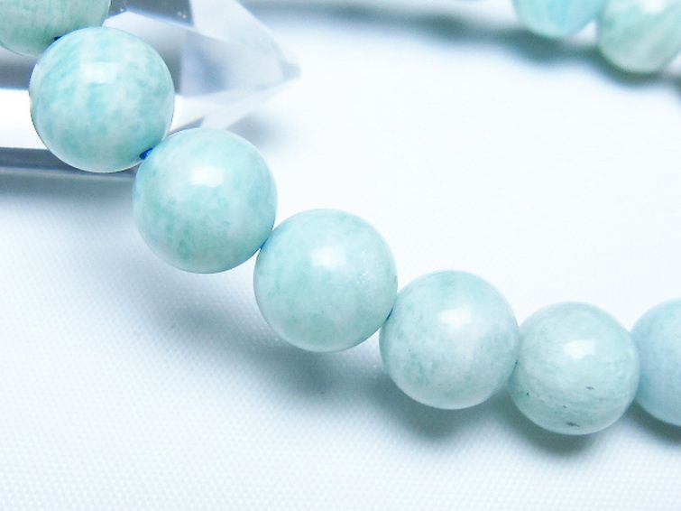 アマゾナイト ブレスレット 10mm [t161-12286] 3枚目