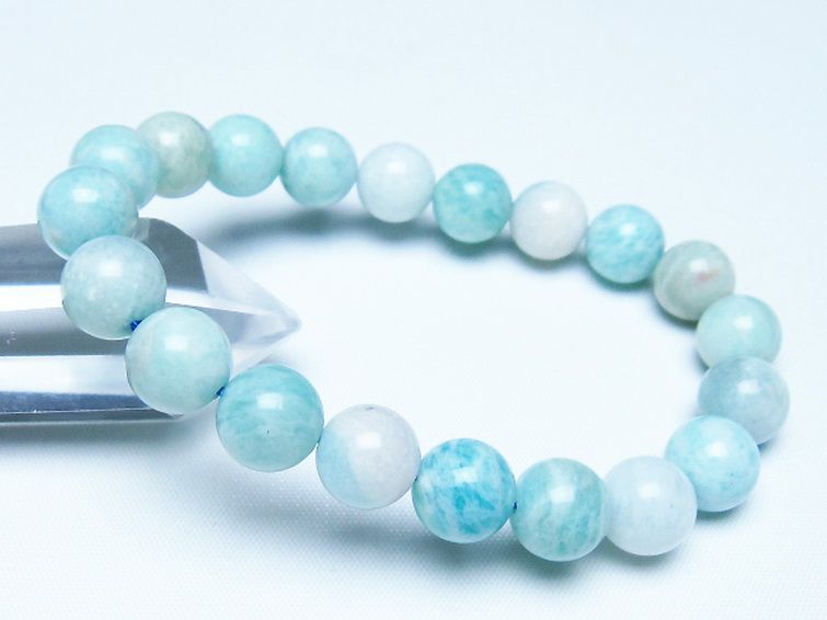 アマゾナイト ブレスレット 10mm [t161-12287] 1枚目