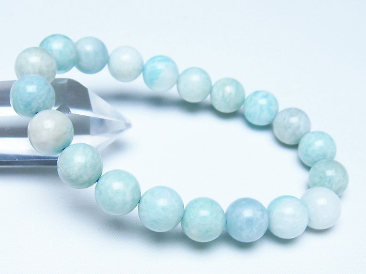 アマゾナイト ブレスレット 10mm [t161-12293] 1枚目