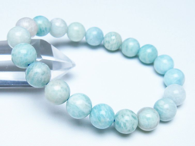 アマゾナイト ブレスレット 10mm [t161-12294] 1枚目