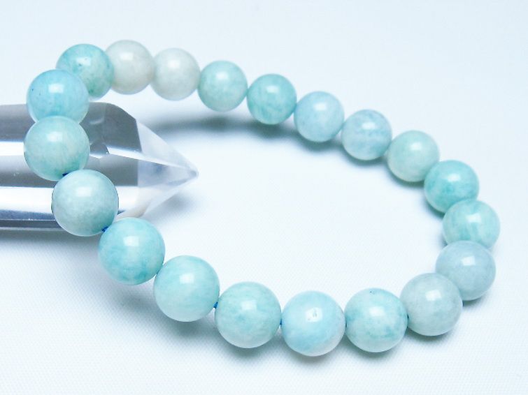 アマゾナイト ブレスレット 10mm [t161-12304] 1枚目